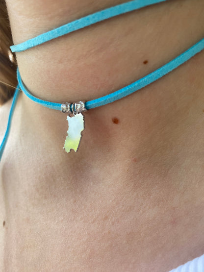 Choker Sardegna Azzurro