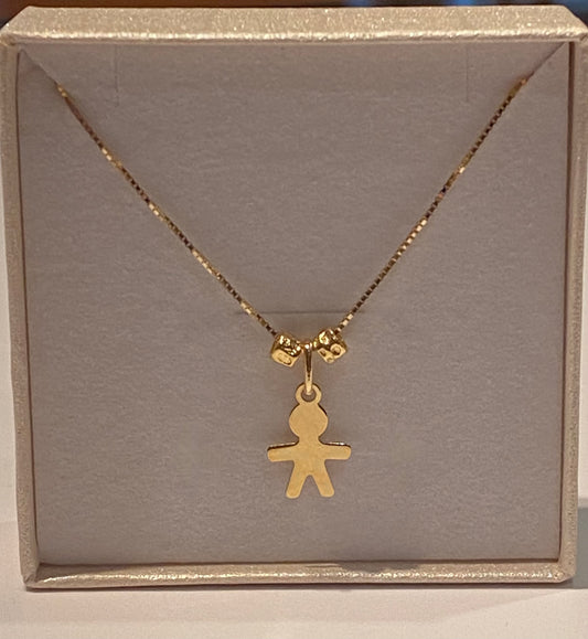 Collana Bimbo con Pepite