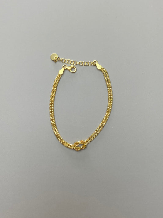 Bracciale Nodo D’Amore Dorato