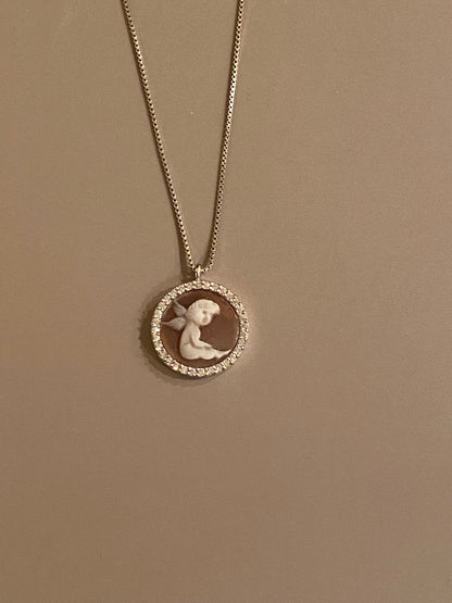 Collana Cammeo Angelo Seduto