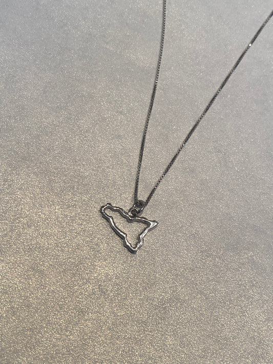Collana Sicilia Traforata Argento mi