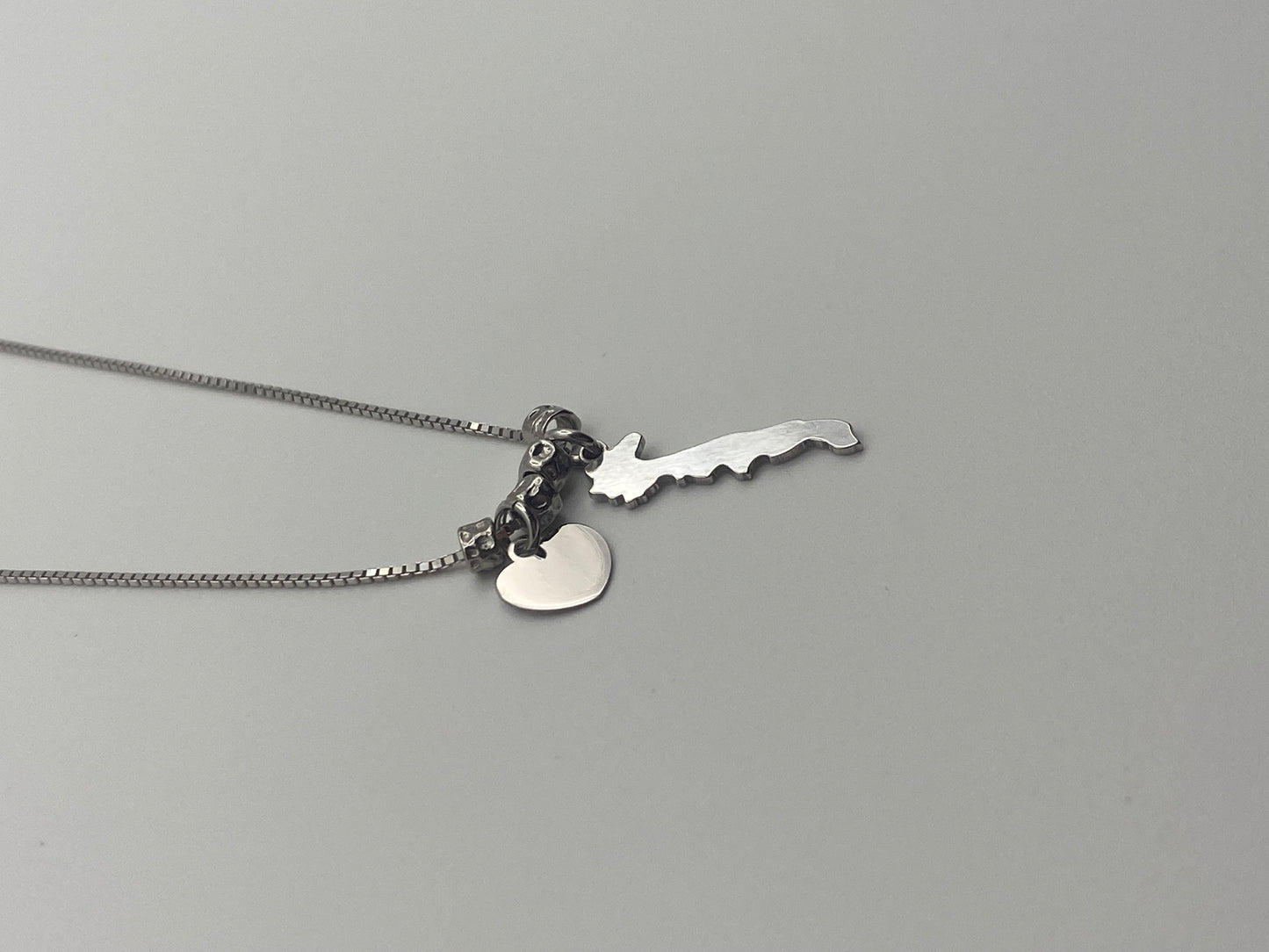 Collana Puglia con Cuoricino-Argento