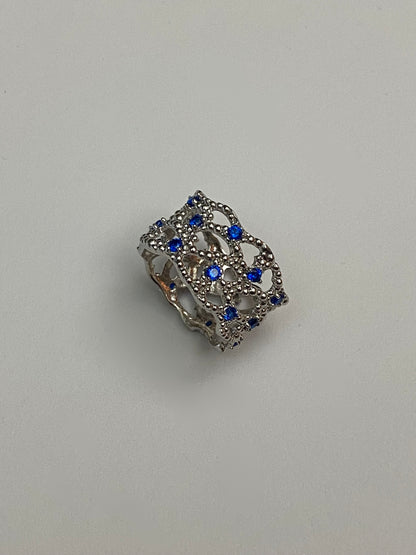 Anello Fascia Larga Traforata