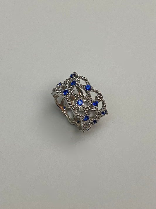 Anello Fascia Larga Traforata