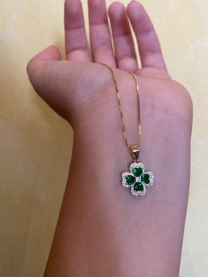 Collana Quadrifoglio Fortuna