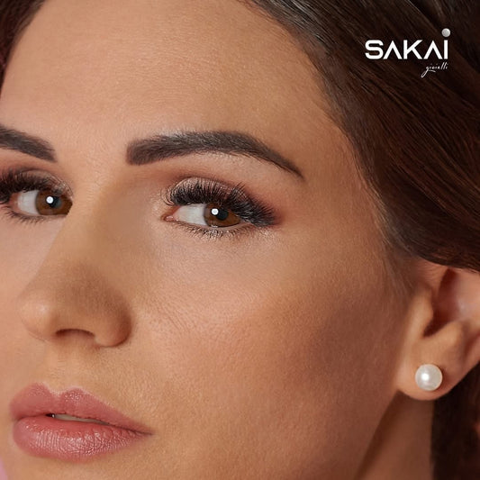 Orecchini Oro 18Kt e Perle Sakai