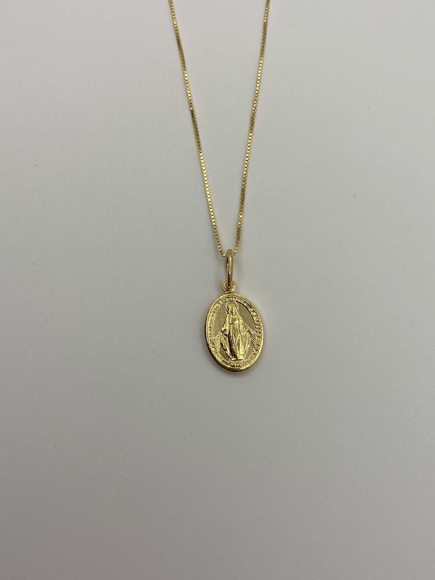 Collana con Medaglia Miracolosa - In Argento 925