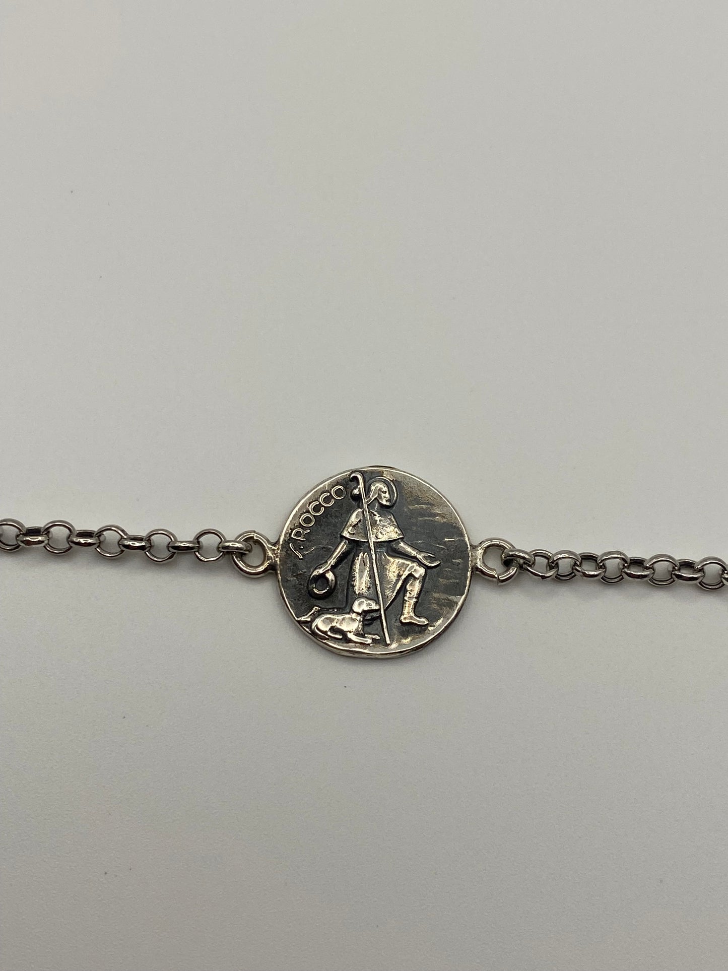 Bracciale San Rocco con Catena