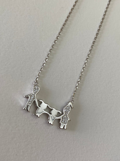 Collana Family in Argento 925