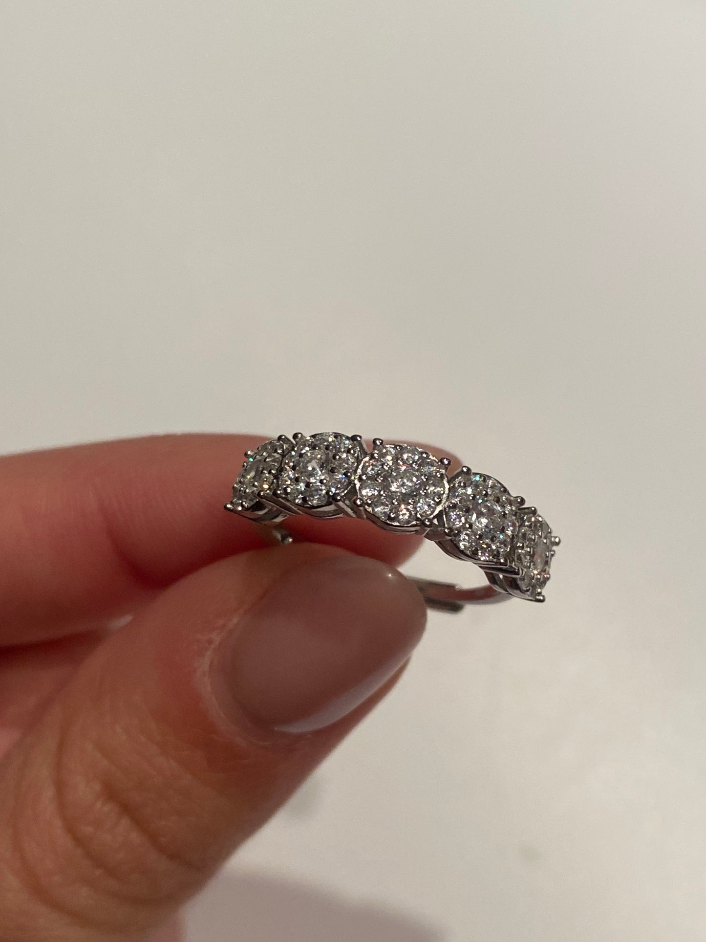 Anello Riviera Bianco