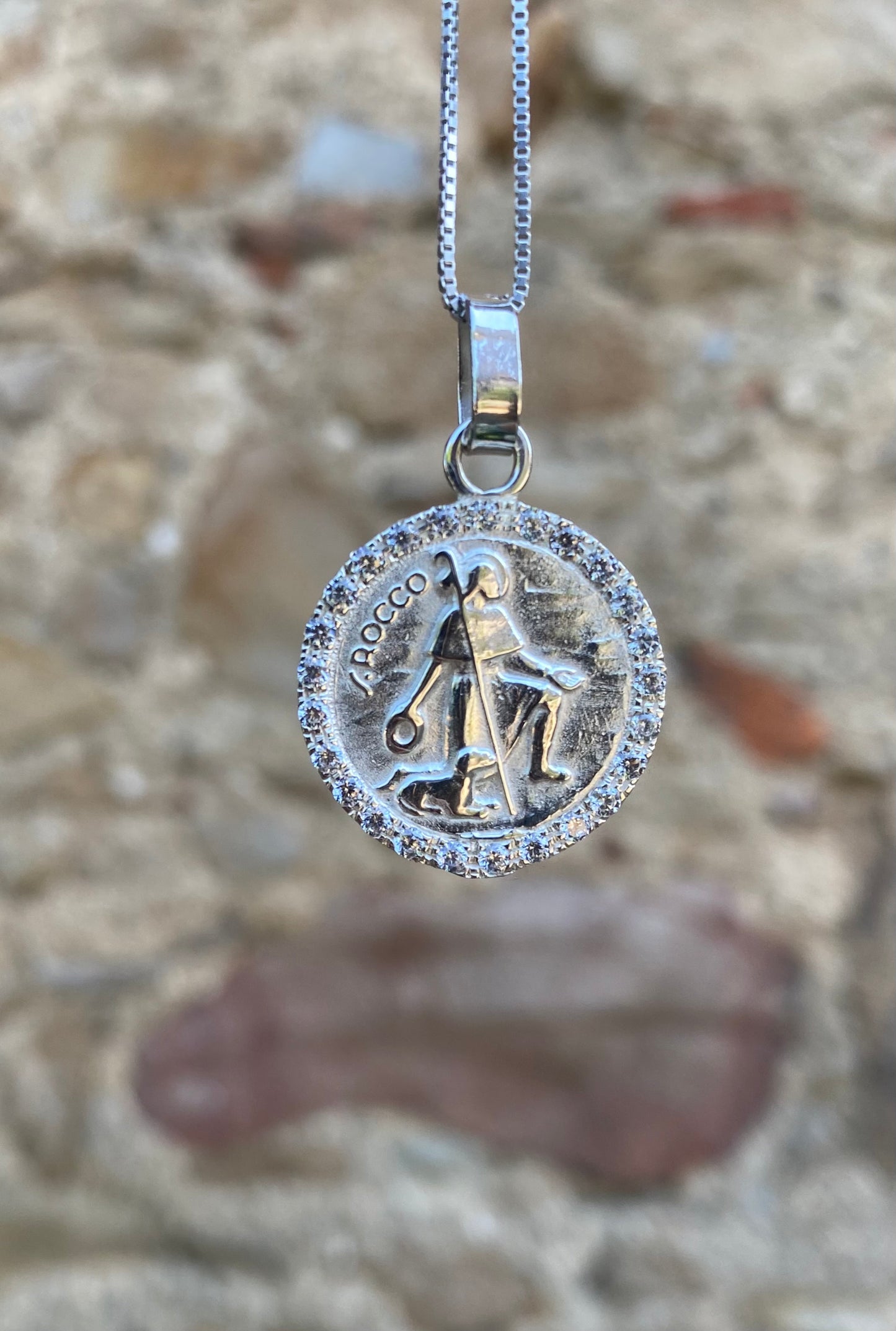 Collana con Medaglia San Rocco