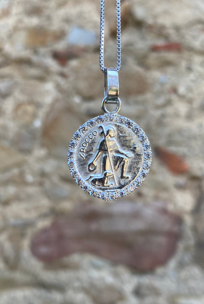 Collana con Medaglia San Rocco