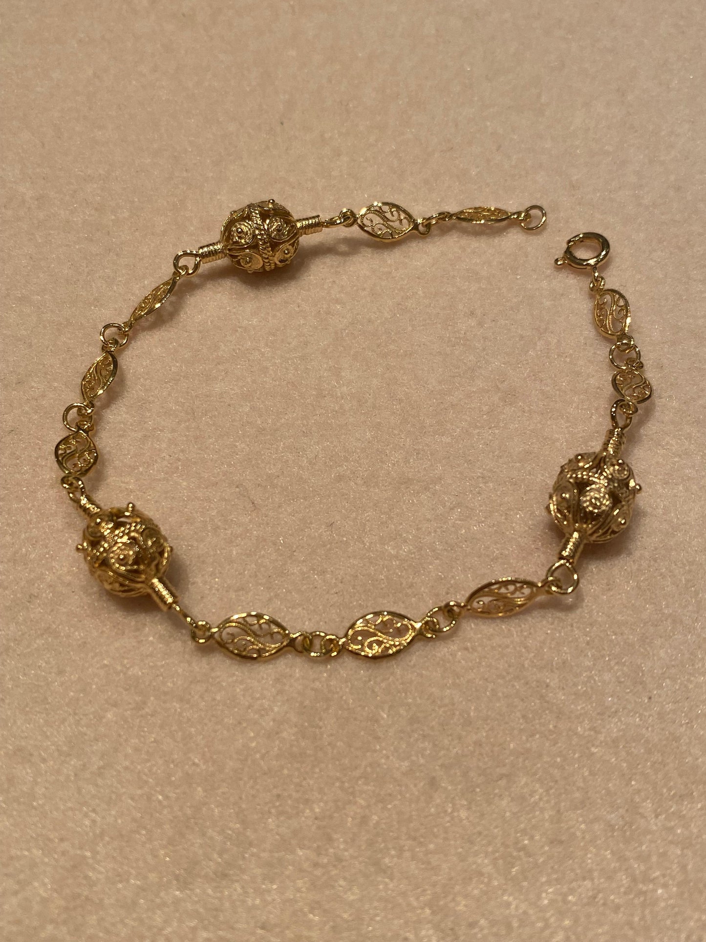 Bracciale Filigrana in Oro Giallo
