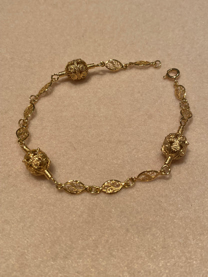 Bracciale Filigrana in Oro Giallo