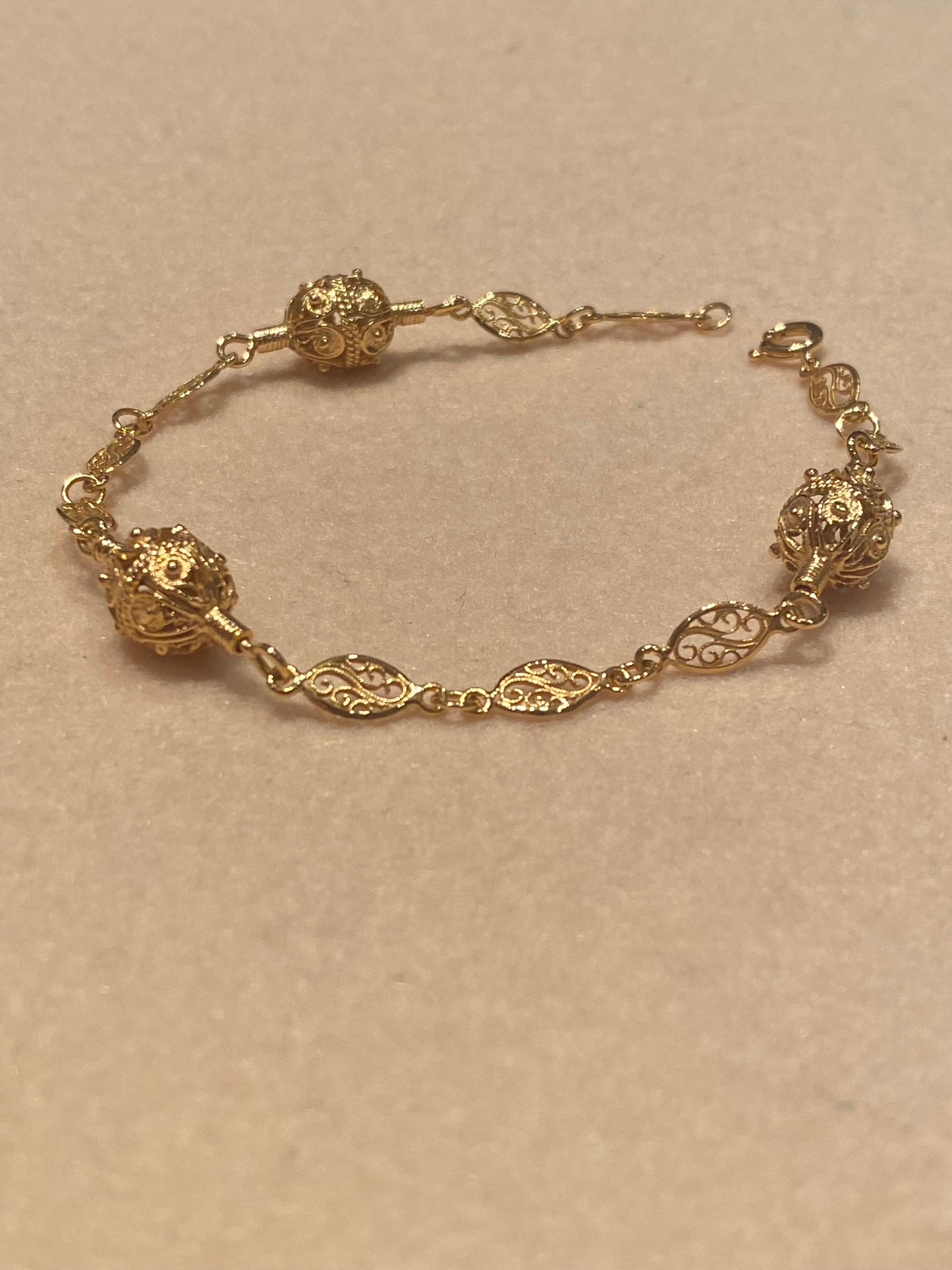 Bracciale Filigrana in Oro Giallo
