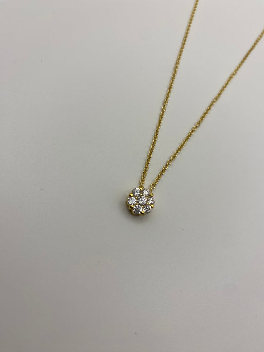 Collana Magic Medium Argento Dorato