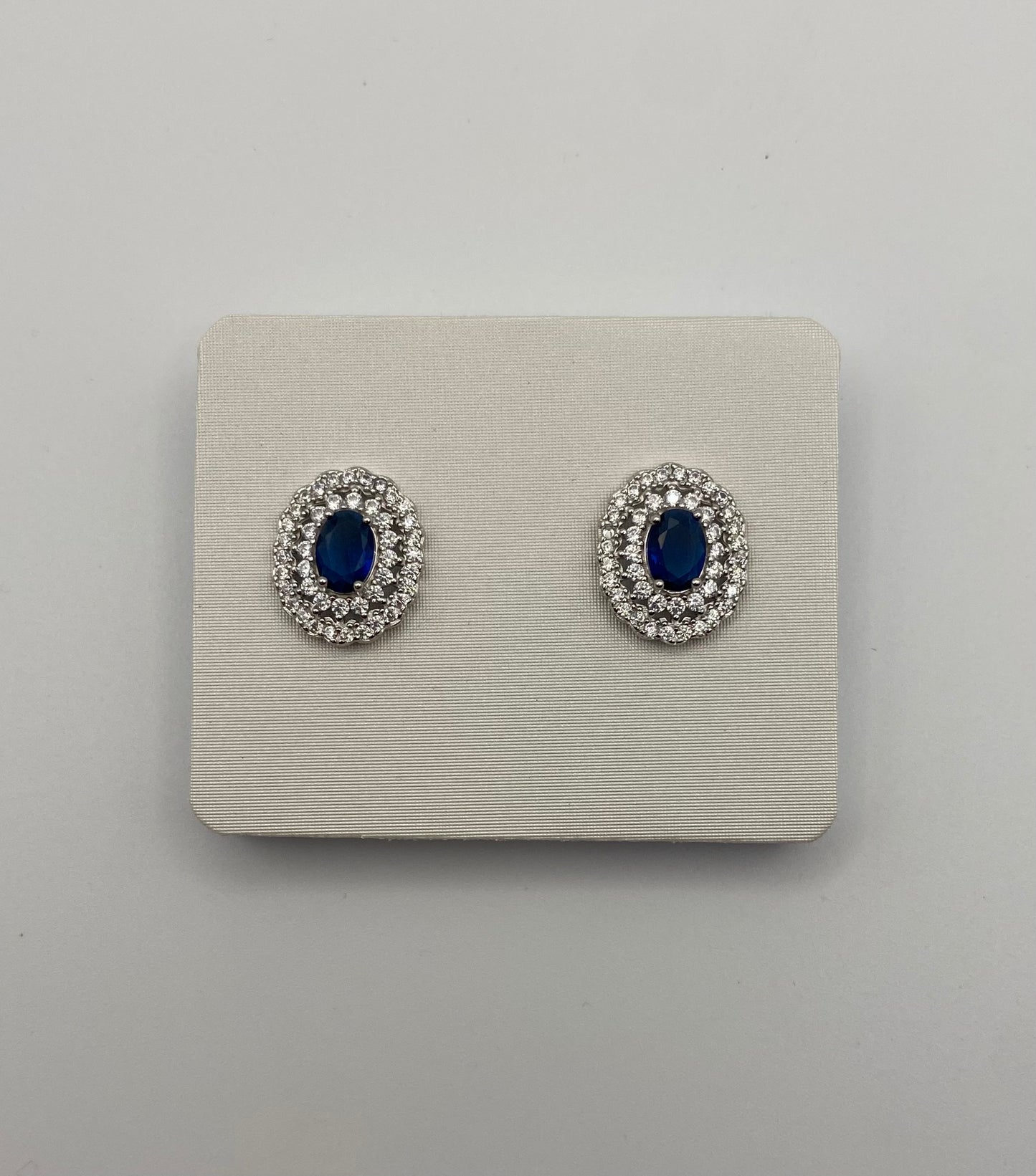 Orecchini Kate Ovali Blu
