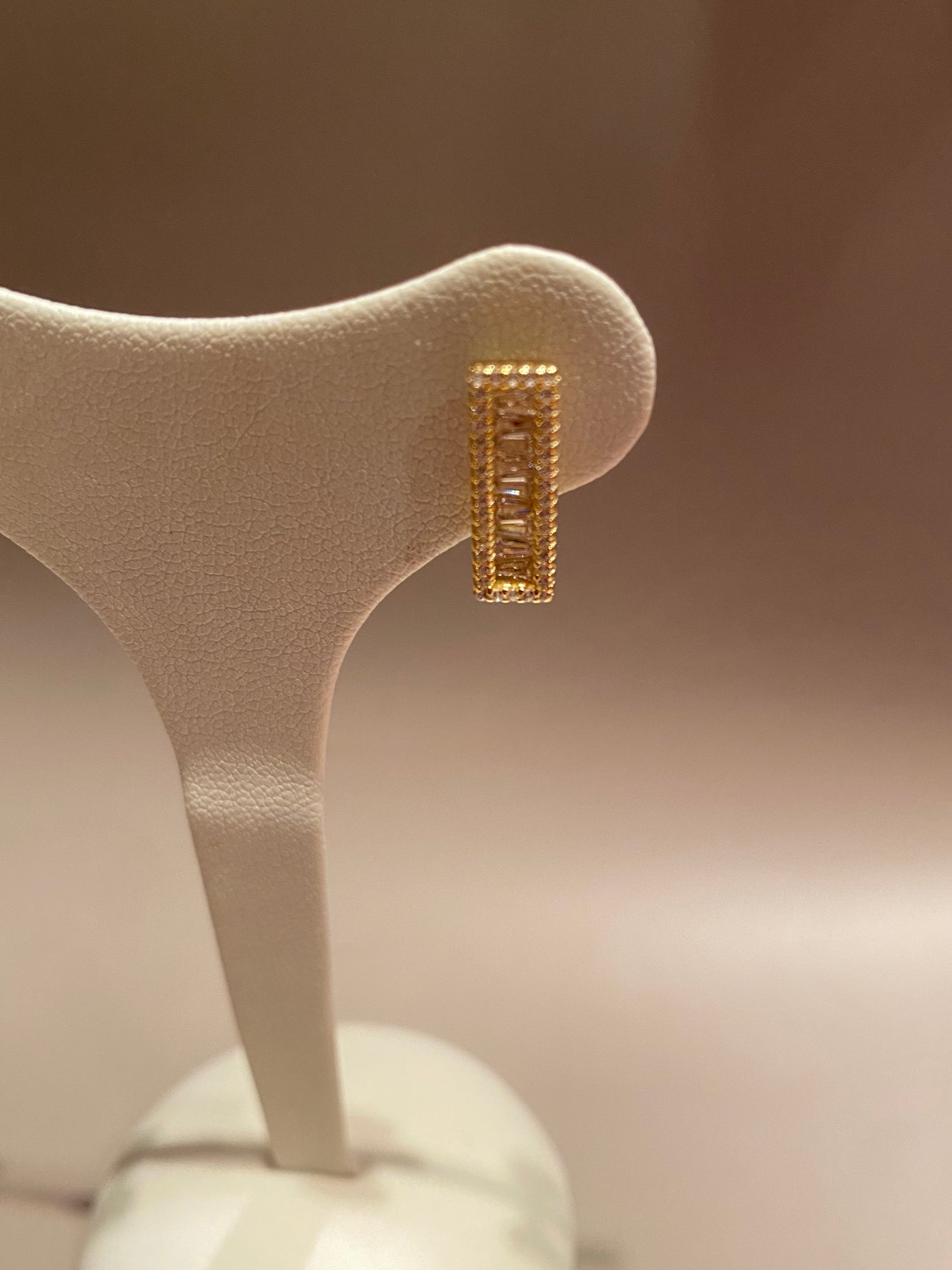 Orecchini rettangolari