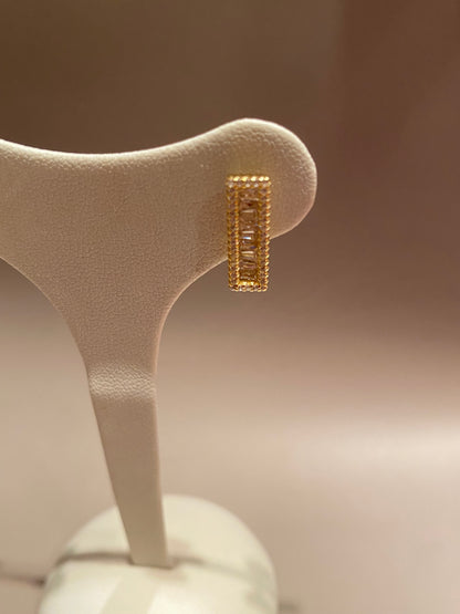 Orecchini rettangolari