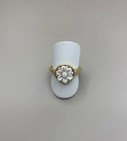 Anello Cammeo Fiore