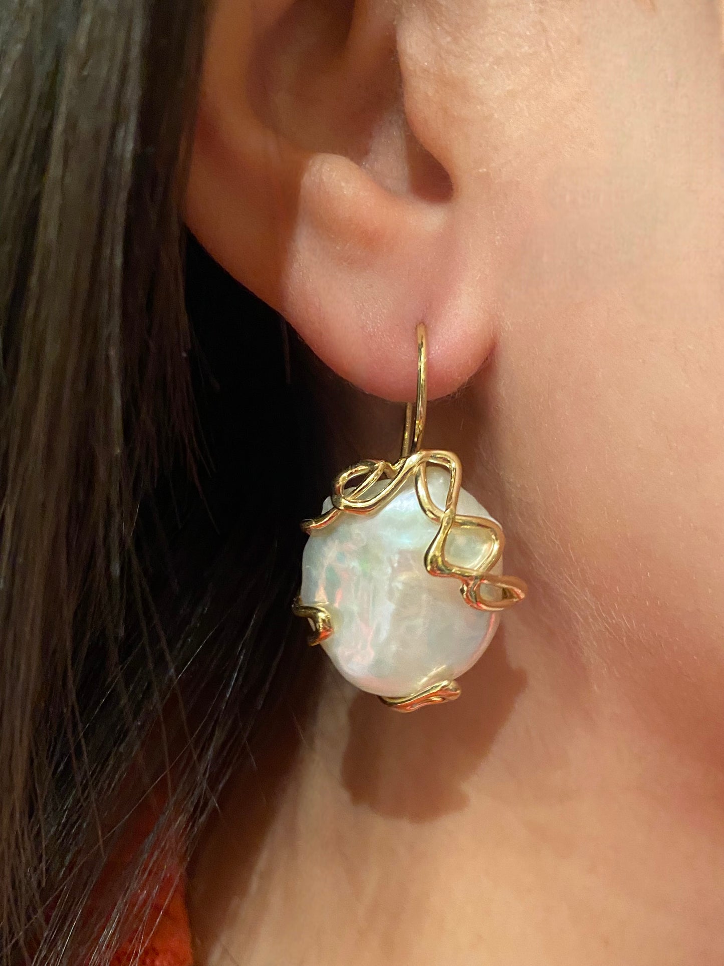 Orecchini con Perle Barocche