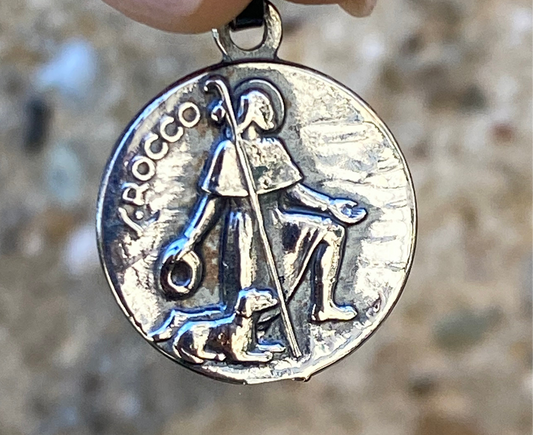Ciondolo Medaglia San Rocco