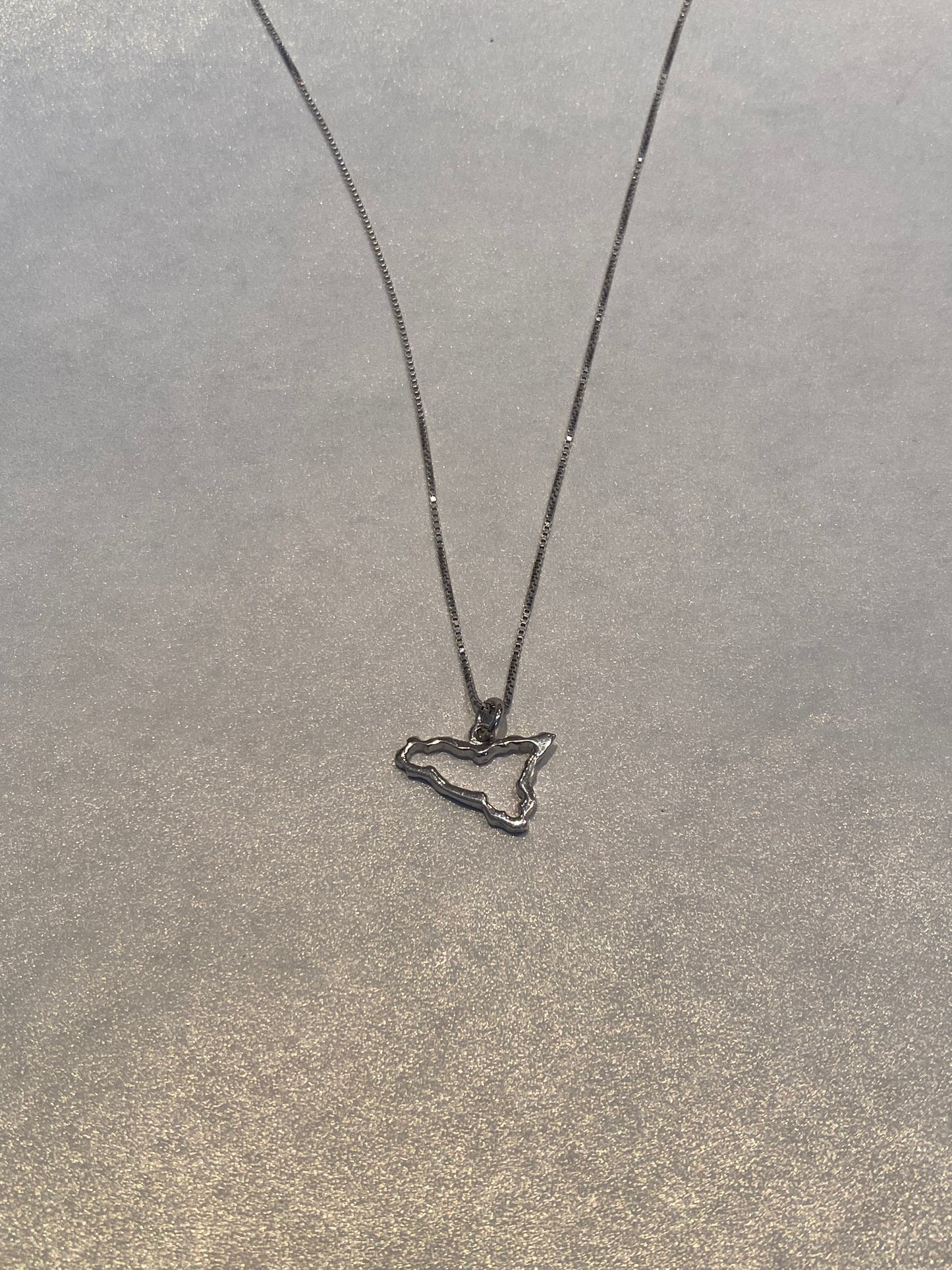 Collana Sicilia Traforata Argento mi