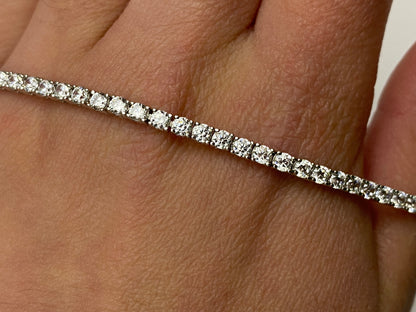 Bracciale Tennis Argento 925 e Zirconi Bianchi