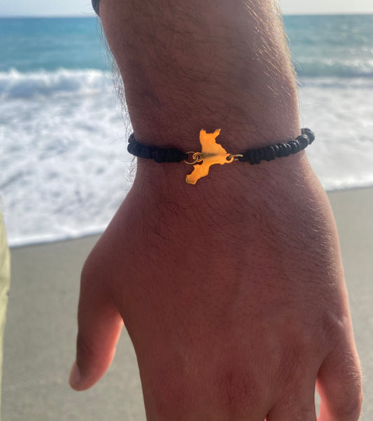 Bracciale Calabria Argento Dorato