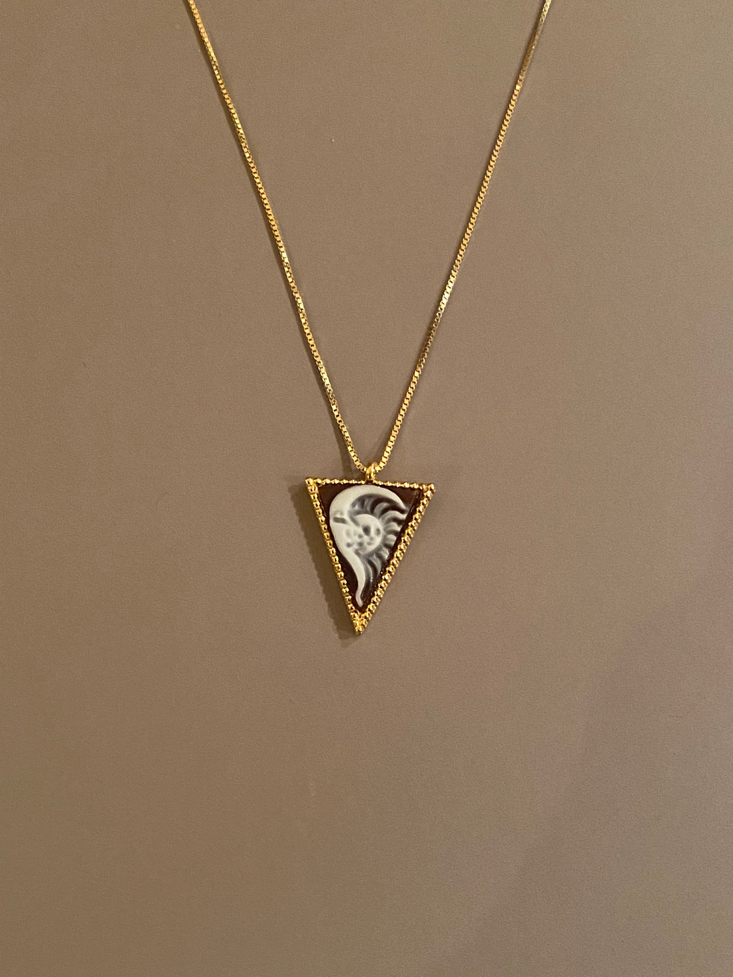 Collana Triangolo Sole Luna