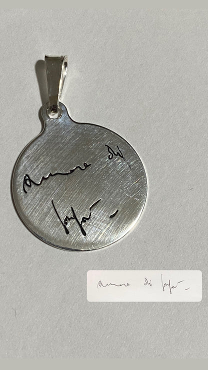 Ciondolo Calligrafia
