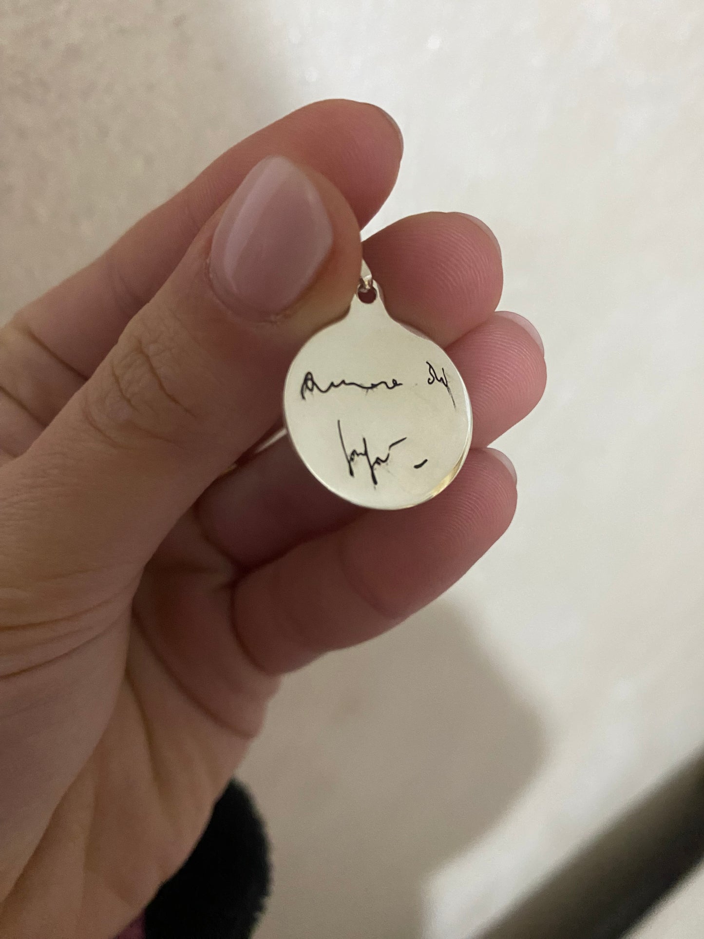 Ciondolo Calligrafia