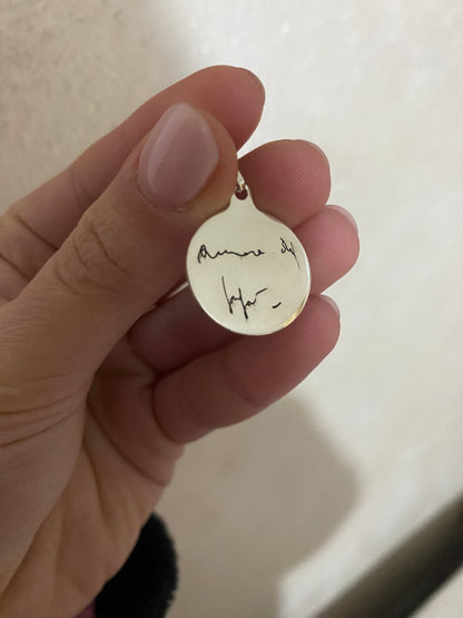 Ciondolo Calligrafia