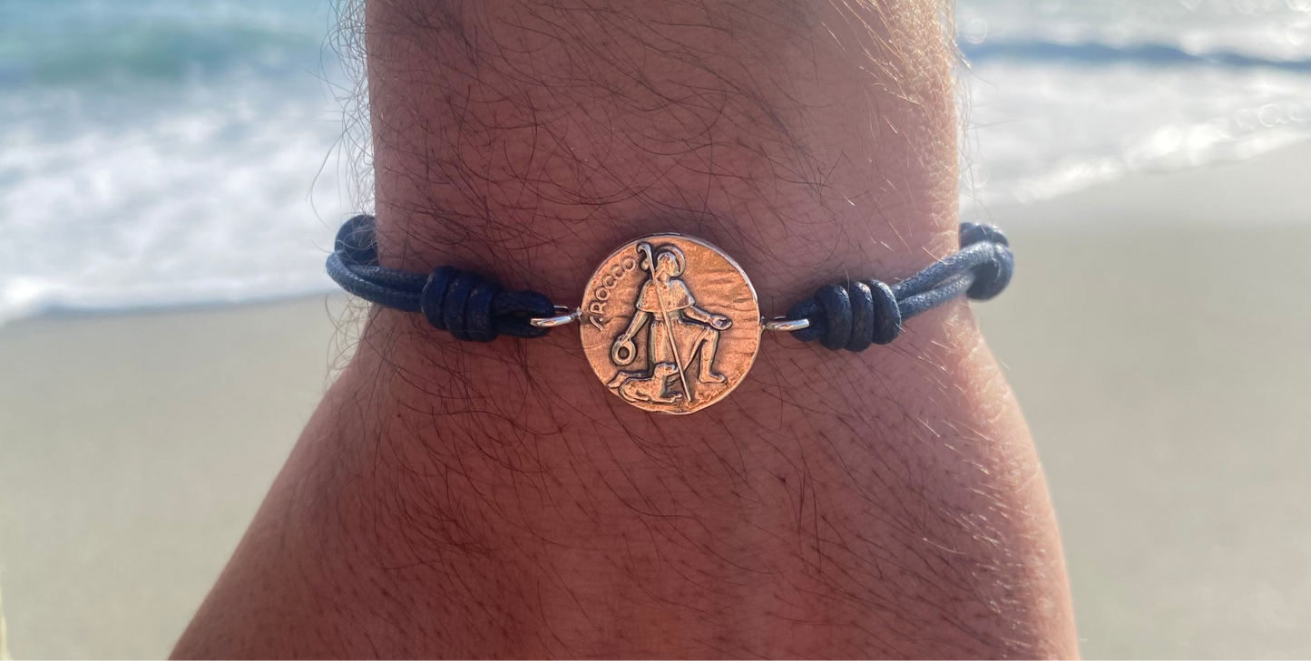 Bracciale San Rocco In Corda Cerata