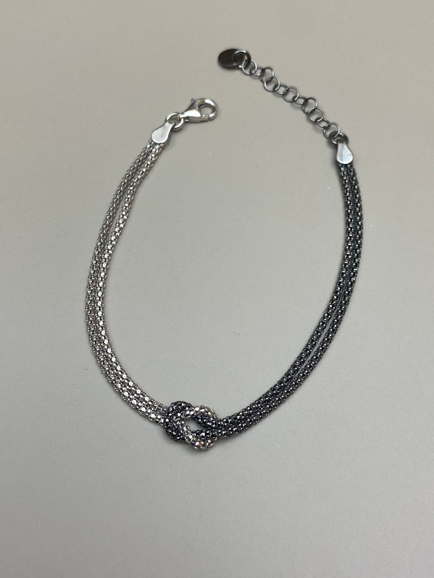 Bracciale Nodo D’Amore Bicolore