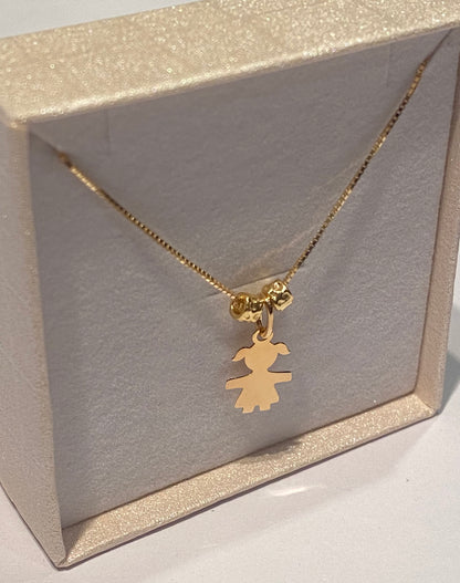 Collana Bimba con Pepite