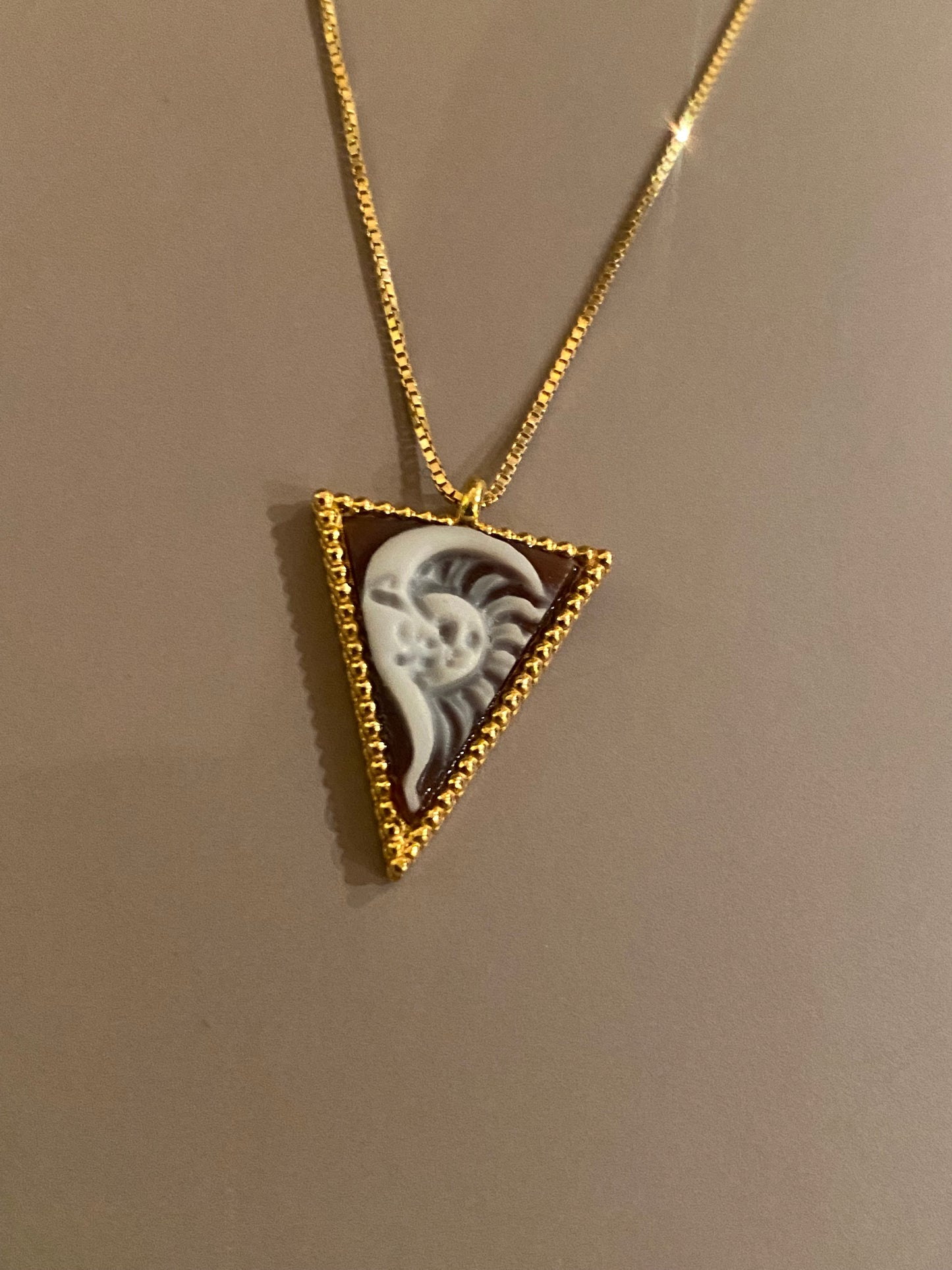 Collana Triangolo Sole Luna