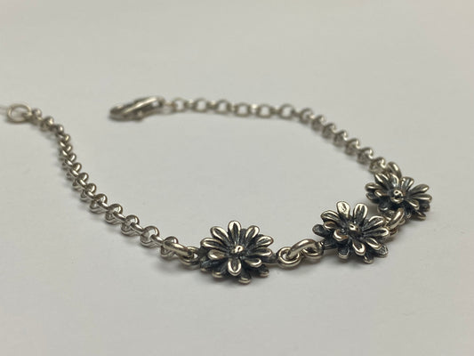 Bracciale Margherite Argento 925