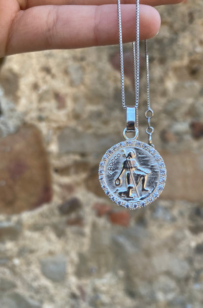 Collana con Medaglia San Rocco