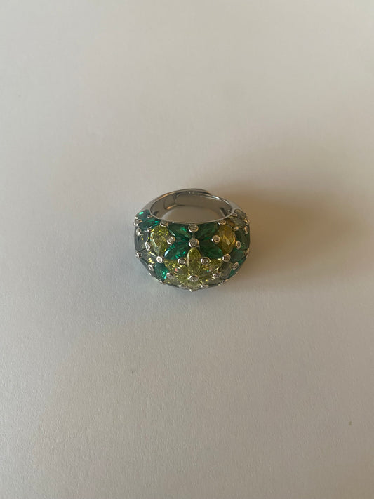 Anello Sfumature di Verde