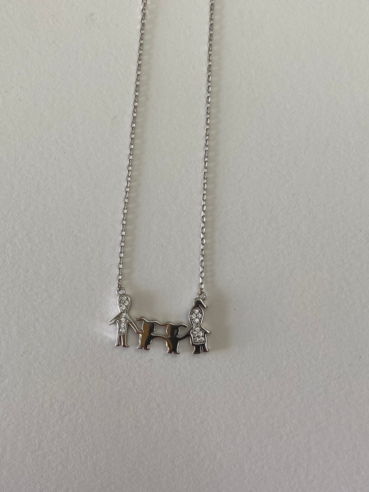 Collana Family in Argento 925