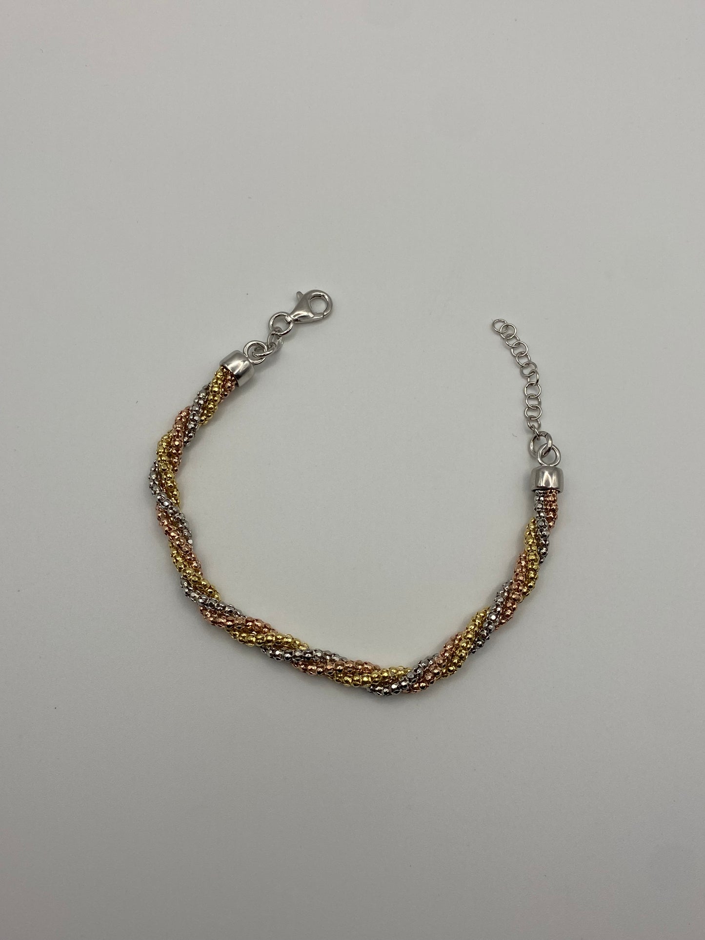 Bracciale tre fili intrecciati
