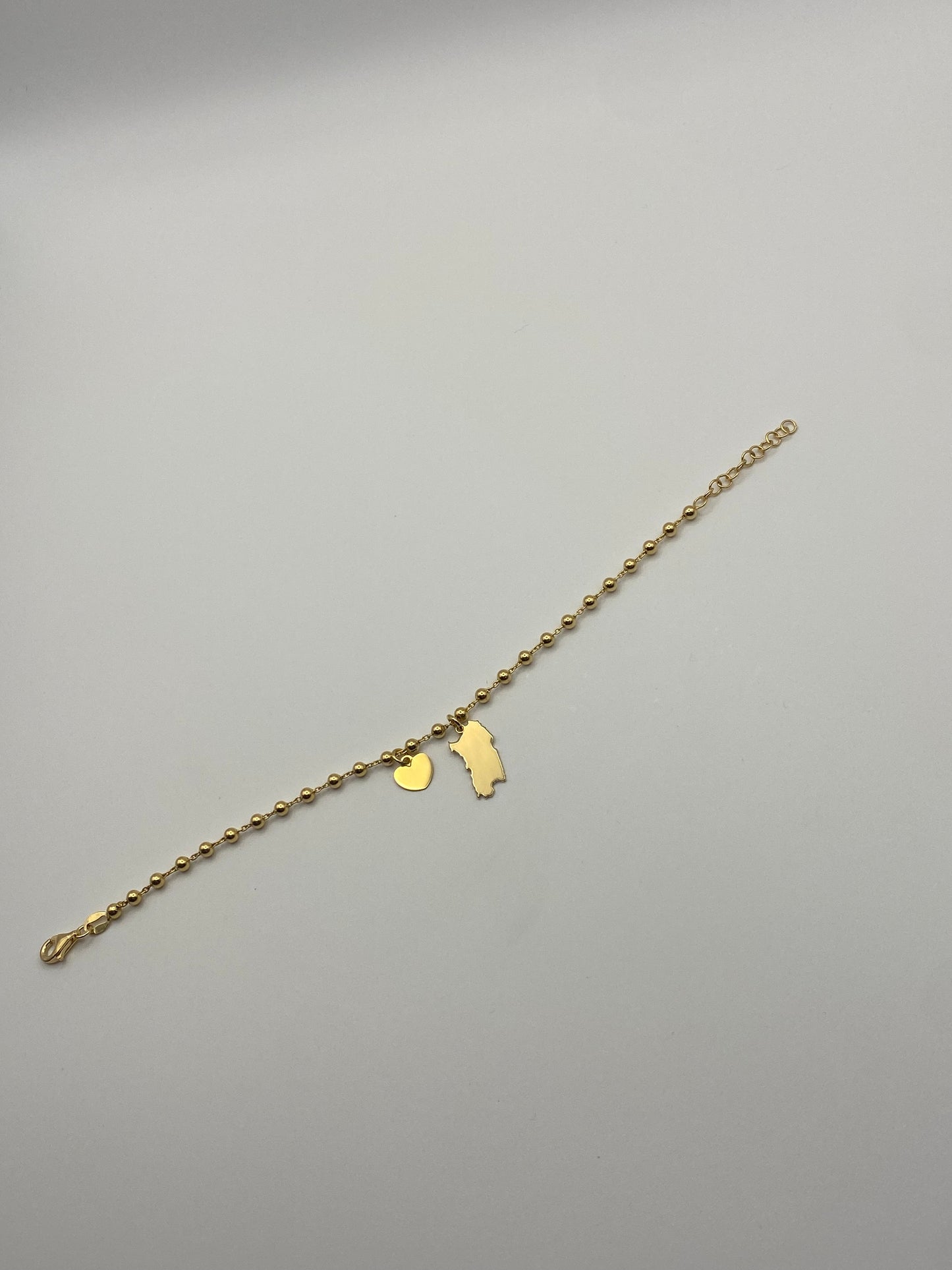 Bracciale Sardegna-In Argento Dorato