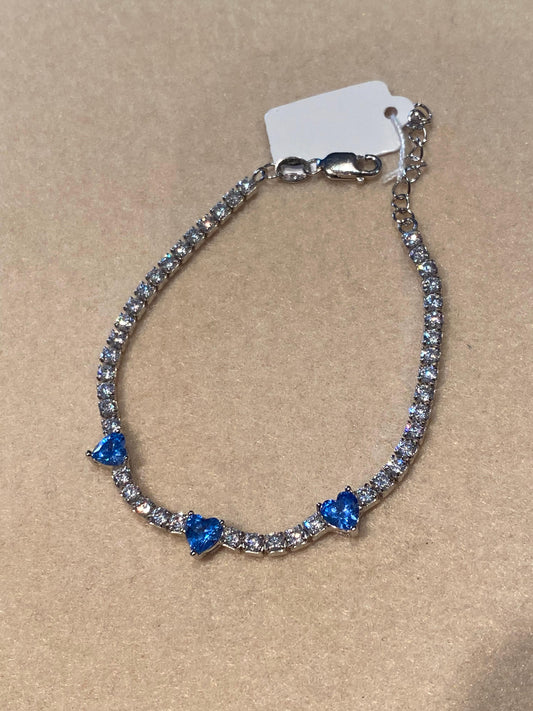Bracciale Tennis con Cuori